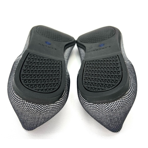 Rothy’s The Flat Birdseye Gray Women’s Shoe Size 10 Round Toe Shoes Recycled EUC - Picture 8 of 14
